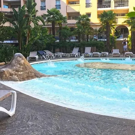 Cb380 Lumineux Balcon Piscine A 2 Min 아파트 칸느